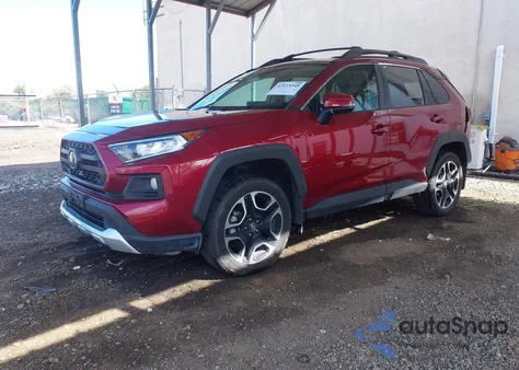 2019 Toyota Rav4 Adventure z USA, uszkodzony, nr VIN 2T3J1RFV8KW007270